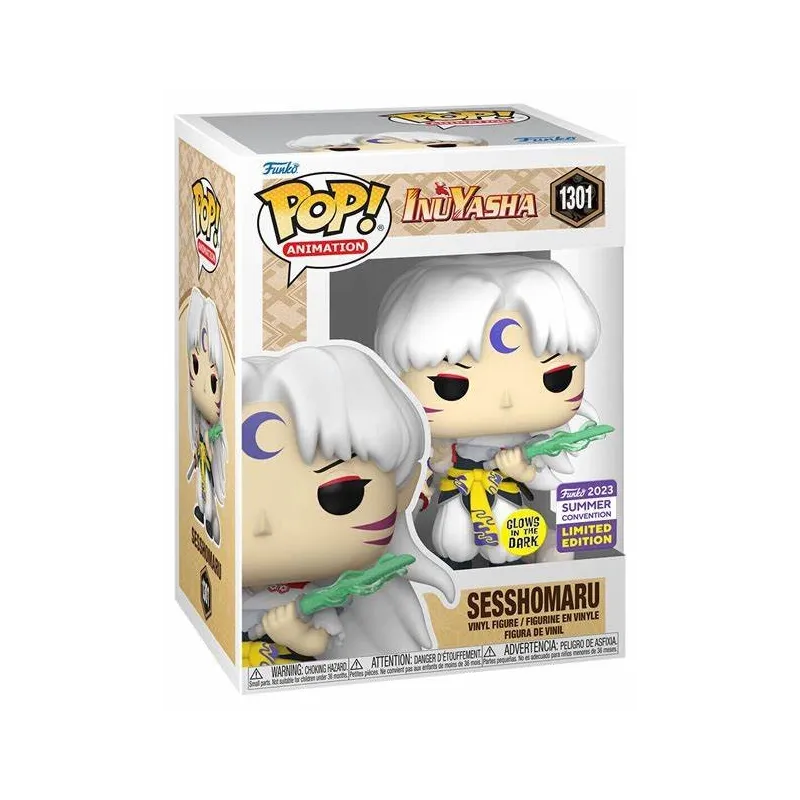 Funko Pop! Inuyasha- Sesshomaru Glows/summer convention 2023 N.1301