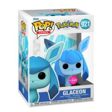 Funko Pop! Pokemon- Glaceon (Flocked/Special Ed.) n.921