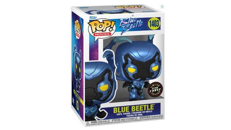 Funko Pop! Blue Beetle: Blue Beetle (Limited Glow Chase Edition)(1403)