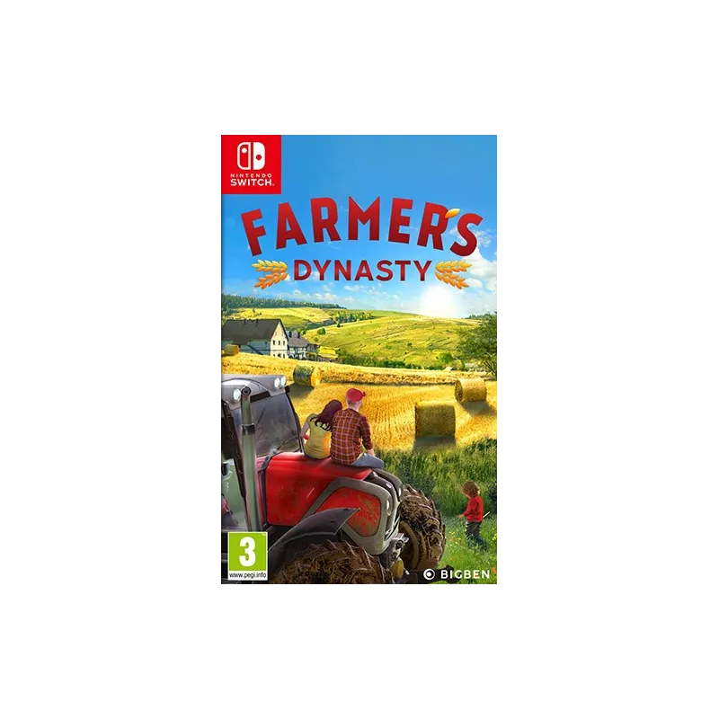 Cover Frontale Farmer's Dynasty Nintendo Switch