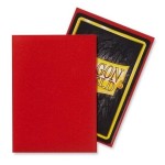 Dragon Shield Crimson Matte 100 Standard Size Sleeves