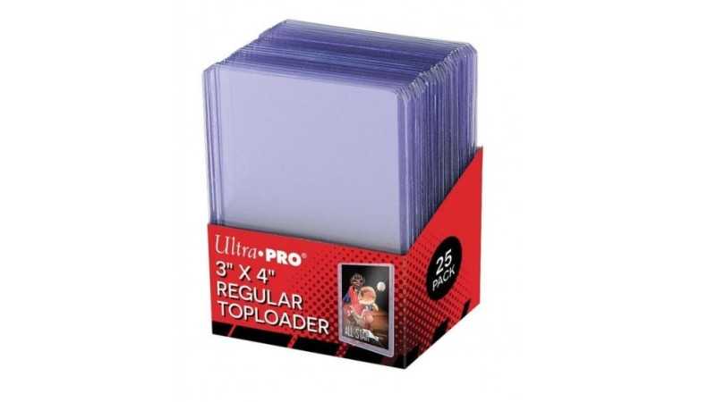 Ultra Pro 3"x4" Regular Toploader 25 Pack