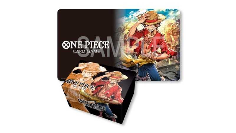 One Piece Card Game: Playmat and Storage Box Monkey D. Luffy