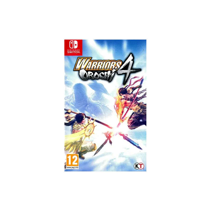 Cover Frontale Warriors Orochi 4 Nintendo Switch