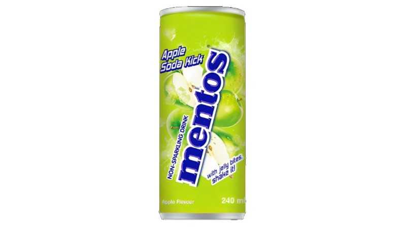 Mentos Drink Apple Soda Kick (240ml)