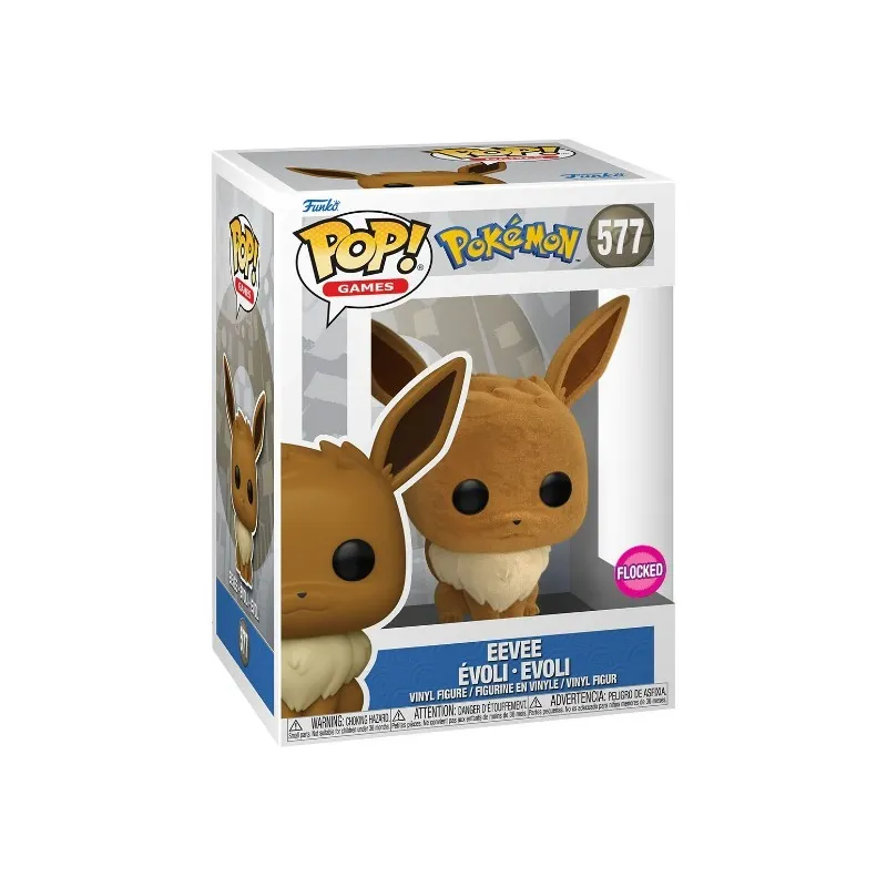 Funko Pop! Pokémon: Eevee (577)(Flocked)