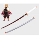 Katana non affilata Demon Slayer: Rengoku Kyojuro (110cm)