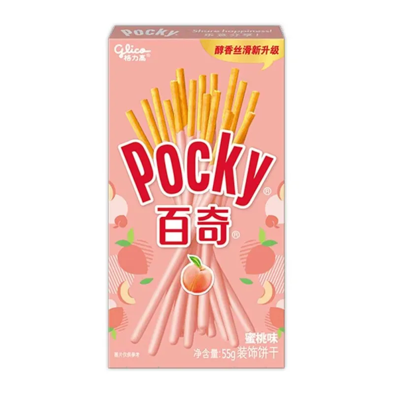 Glico Pocky White Peach 55 gr