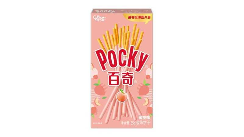 Glico Pocky White Peach 55 gr