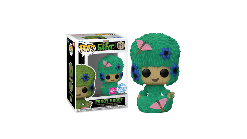 Funko Pop! I am Groot: Fancy Groot (1191)(Special Edition/ Flocked)