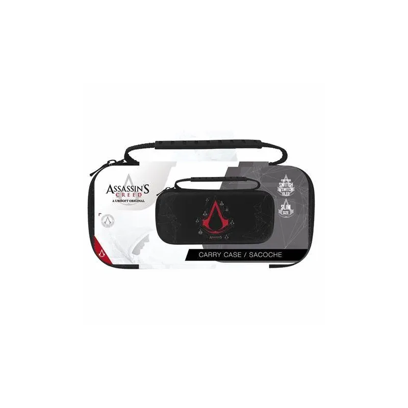 Nintendo Switch: Carry Case Assassin's Creed per Nintendo Switch/ Switch Oled/ Switch Lite