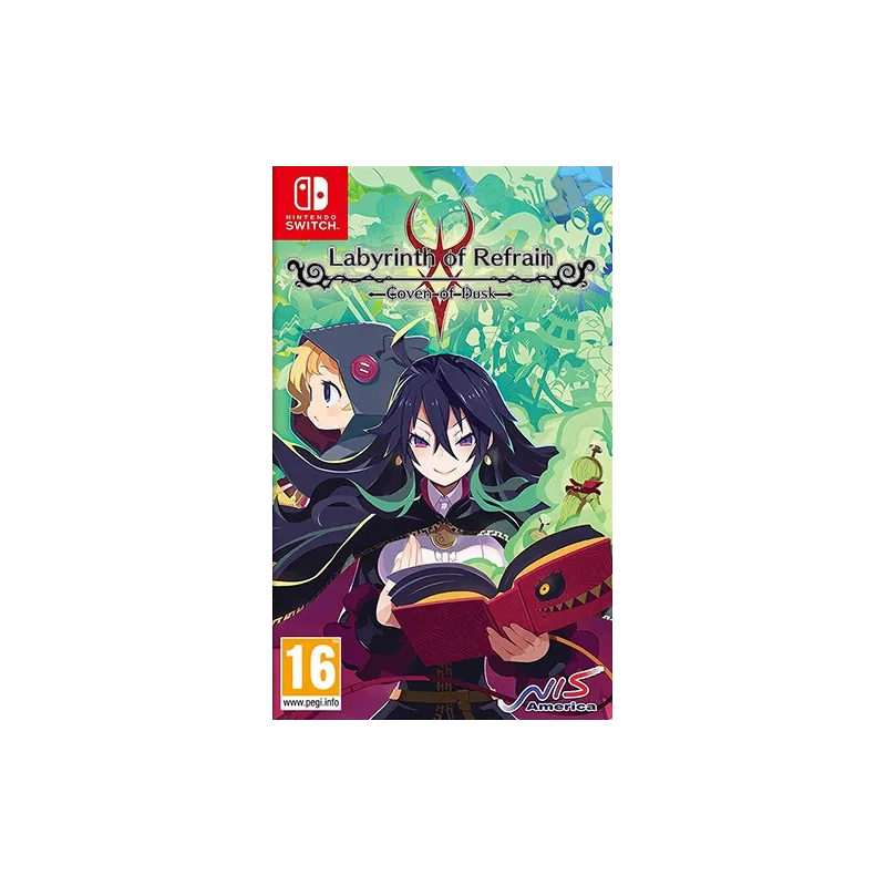 Cover Frontale Labyrinth of Refrain: Coven of Dusk Nintendo Switch