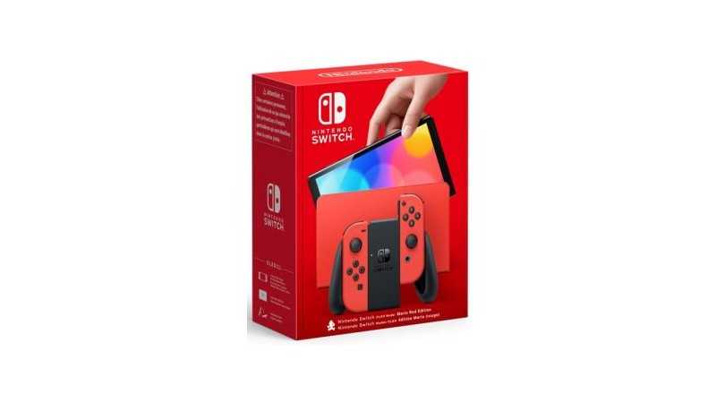 Nintendo Switch Oled Mario Red Edition