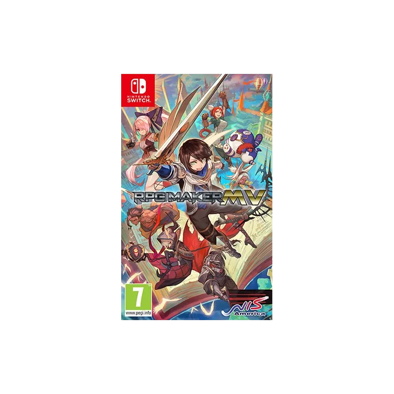 Cover Frontale RPG Maker MV Nintendo Switch