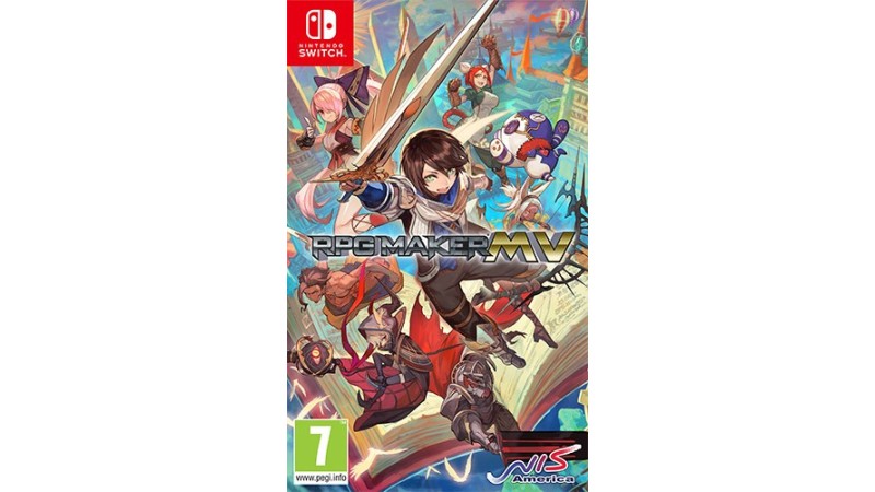 Cover Frontale RPG Maker MV Nintendo Switch