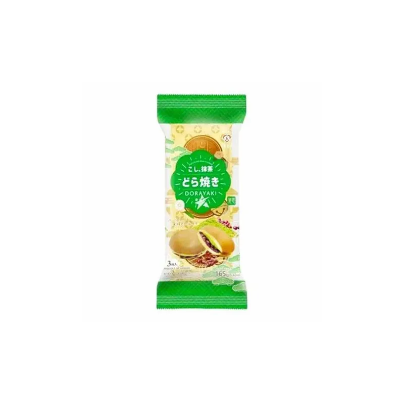 Tokimeki Dorayaki Matcha Red Bean Flavor (165gr)