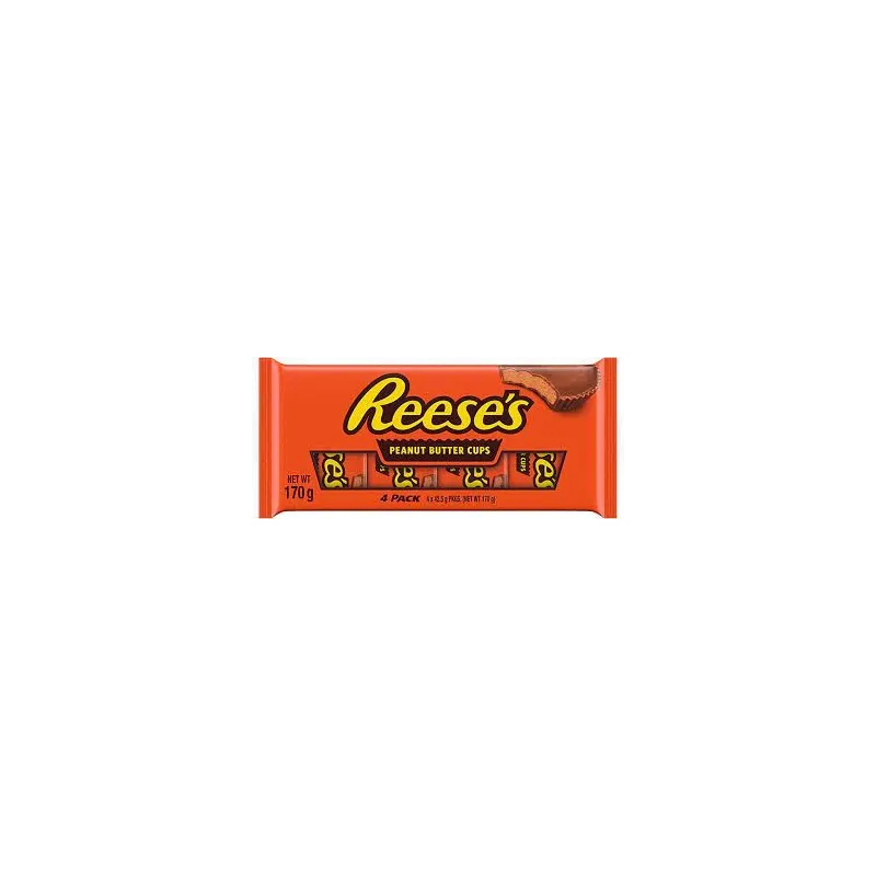 Reese’s peanut butter cup- 4 full Size ( 170 gr)