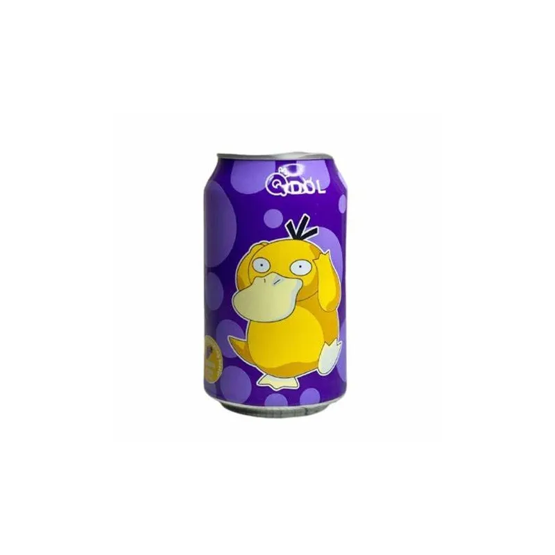 Qdol Pokémon Psyduck Grape Flavor Sparkling Water (330ml)