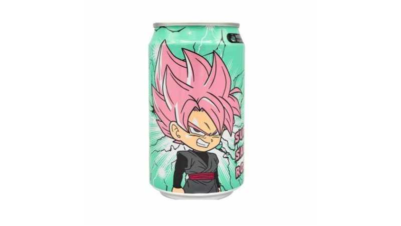 Ocean Bomb Dragon Ball Super Sayan Rosé Melon Flavour Sparkling Water (330ml)