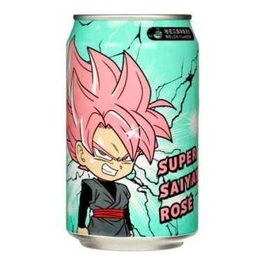 Ocean Bomb Dragon Ball Super Sayan Rosé Melon Flavour Sparkling Water (330ml)