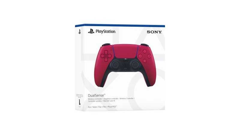 Sony PS5 Wireless Dualsense Controller per PS5 (Cosmic Red)