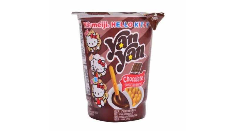 Meiji Hello Kitty Yan Yan gusto cioccolato (25gr)