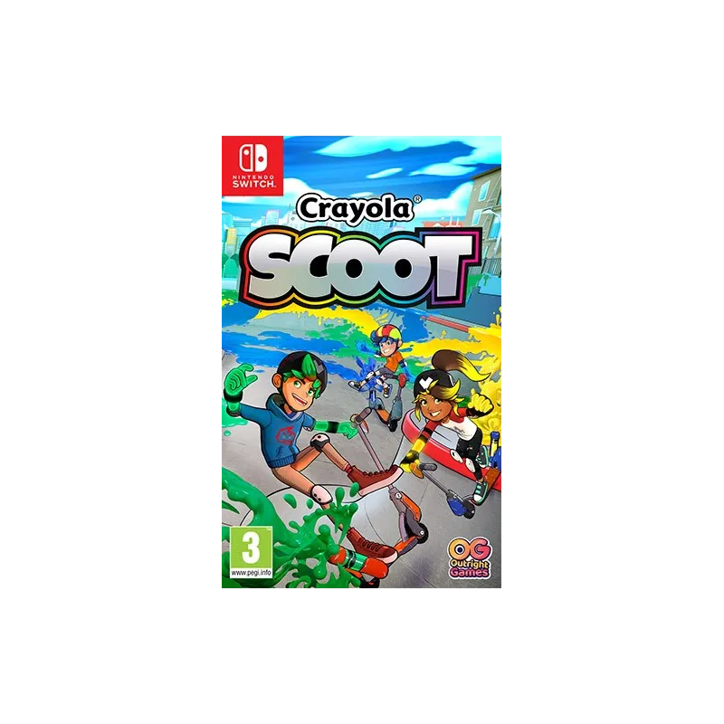 Cover Frontale Crayola Scoot Nintendo Switch