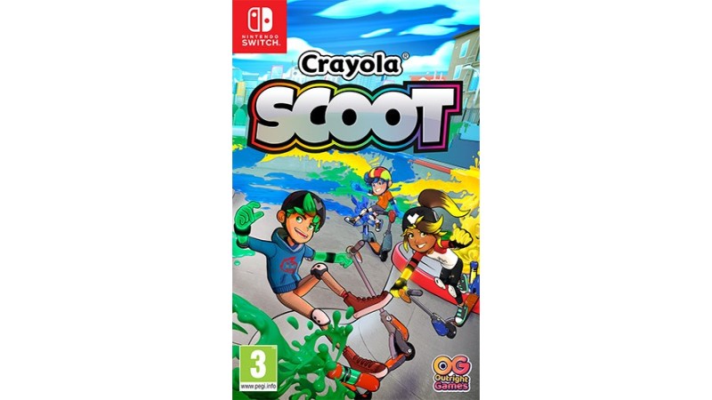 Cover Frontale Crayola Scoot Nintendo Switch