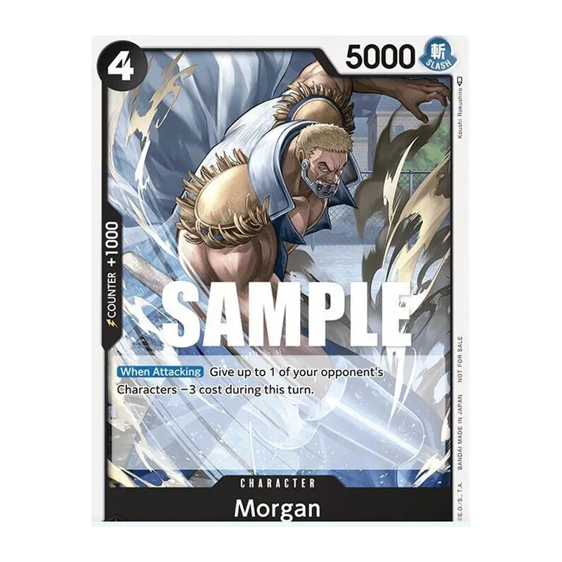 One Piece Card Game Pirate Store Event Kit: Morgan (P-026)(Ed. Ing)