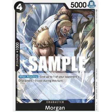 One Piece Card Game Pirate Store Event Kit: Morgan (P-026)(Ed. Ing)