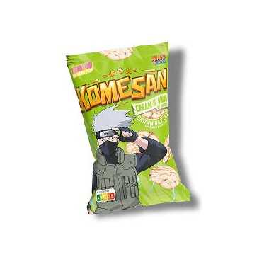 Komesan Naruto: Kakashi Cream Onion Rice Chips (60gr)