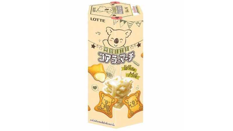 LOTTE Koala's March White Milk Cookies (37gr)