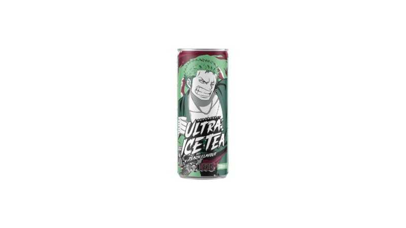 Ultra Iced Tea One Piece: Zoro Peach Flavoured Tea (330ml)