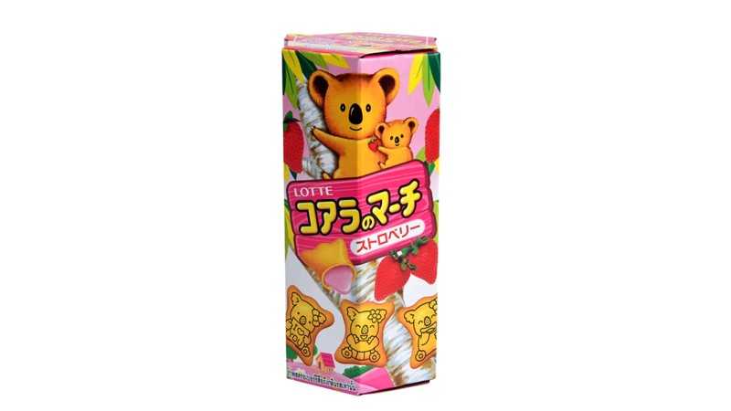 LOTTE Koala's March Strawberry Cookies (37gr)