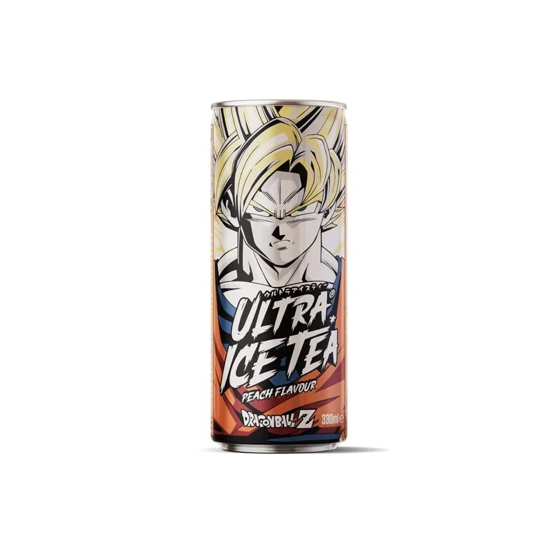 Ultra Iced Tea DragonBall Z: Super Sayan Goku Peach Flavoured Tea (330ml)