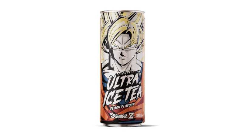 Ultra Iced Tea DragonBall Z: Super Sayan Goku Peach Flavoured Tea (330ml)