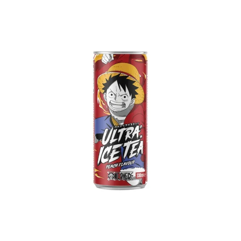 Ultra Iced Tea One Piece: Monkey D. Luffy Peach Flavoured Tea (330ml)