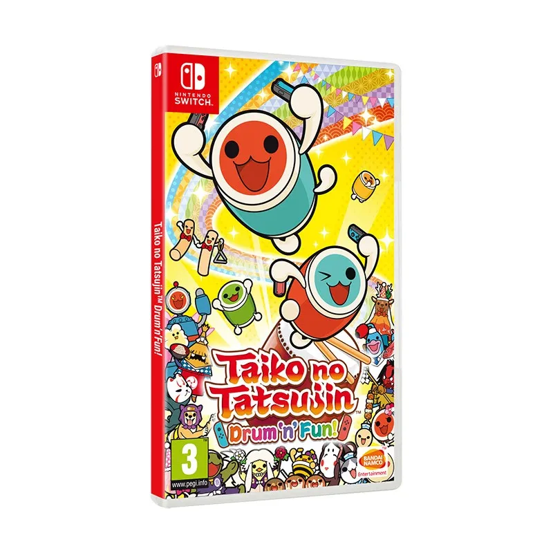 Cover Frontale Taiko No Tatsujin: Drum 'n' Fun! Nintendo Switch