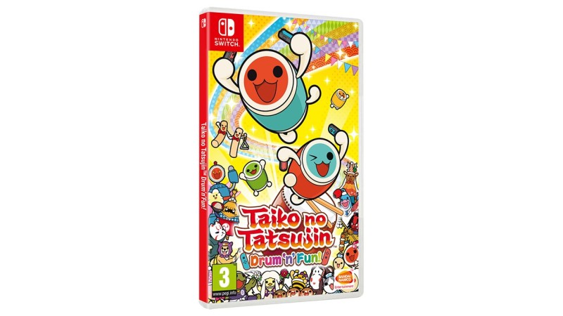 Cover Frontale Taiko No Tatsujin: Drum 'n' Fun! Nintendo Switch