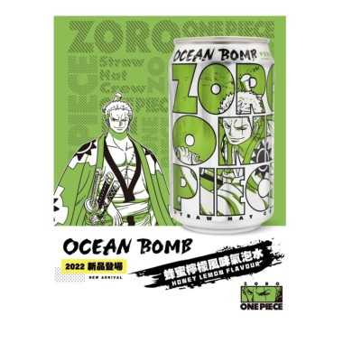 Ocean Bomb One Piece: Zoro Honey Lemon Flavour (330ml)