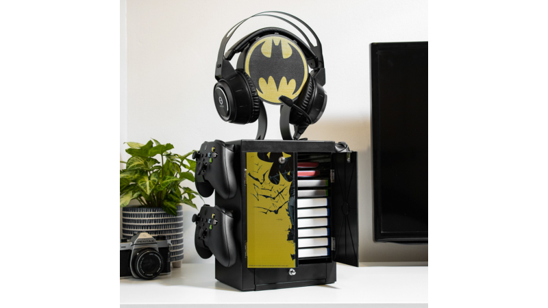 Gaming Locker Batman Edition per Xbox, PlayStation, Nintendo Switch