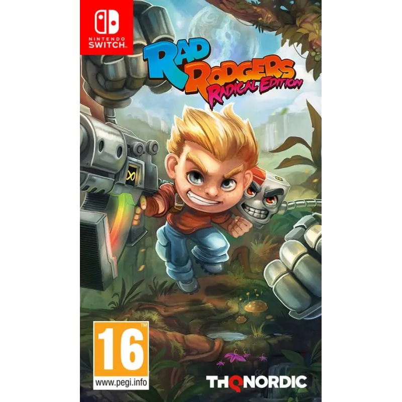 Cover Frontale Rad Rodgers Nintendo Switch