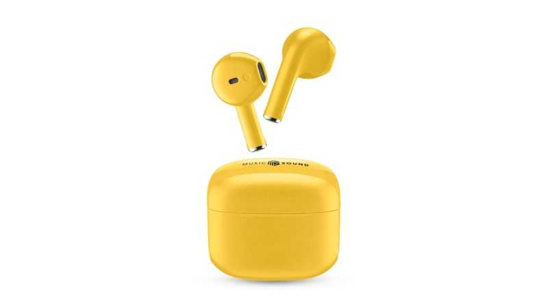 Cellular Line: Swag Wireless Earphones (Yellow)