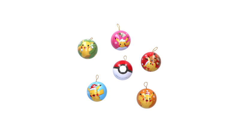 Pokemon Christmas Balls (5gr)