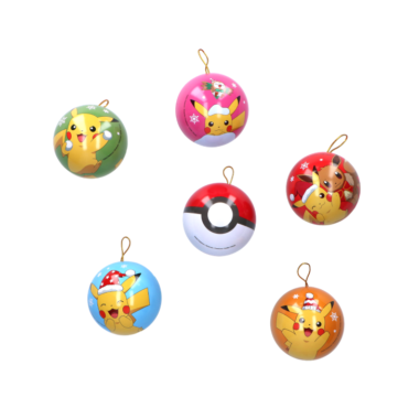 Pokemon Christmas Balls (5gr)