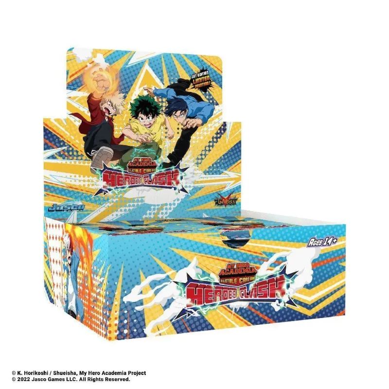 MY HERO ACADEMIA CCG: HEROES CLASH BOOSTER BOX (ED. ING)