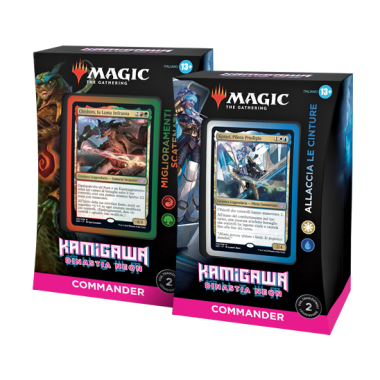 Magic the Gathering Kamigawa: Dinastia Neon Mazzi Commander (Ed. Ita)