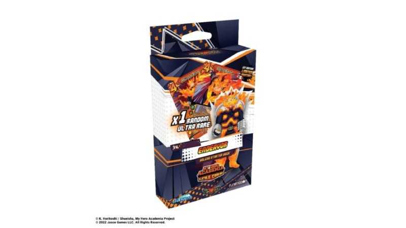 My Hero Academia CCG Deluxe Starter Deck: Endeavor (Ed. Ing)