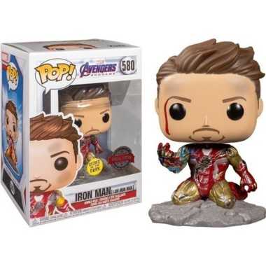 Funko Pop! Avengers Endgame: Iron Man (I am Iron Man)(580)(Special Edition/Glows in the Dark)