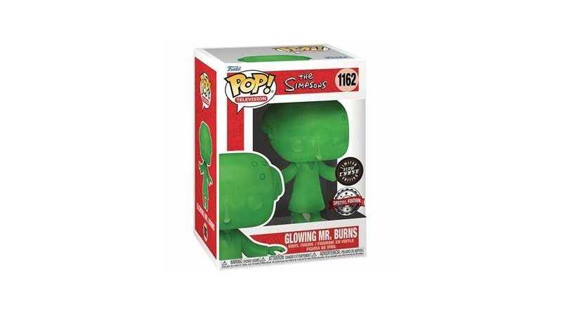 Funko Pop! The Simpsons: Glowing Mr. Burns (1162)(Special Edition/Limited Edition Glow Chase)